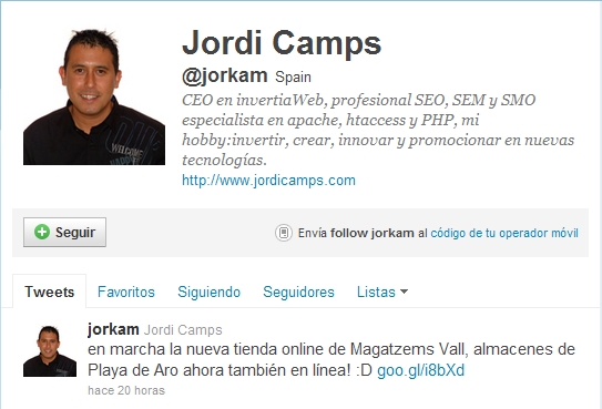 Consultor SEO Jordi Camps