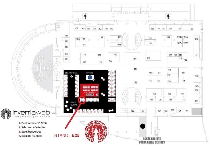 Stand E25 en la Fira de Mostres de Girona 2015