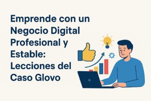 Emprende con un Negocio Digital Profesional y Estable: Lecciones del Caso Glovo