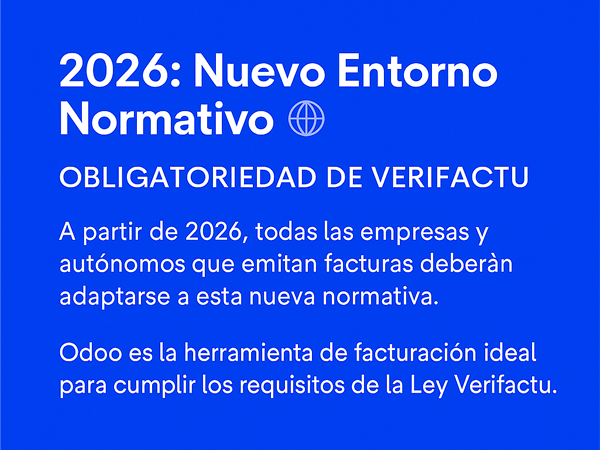 Software Contabilidad Verifactu y CRM Odoo Girona