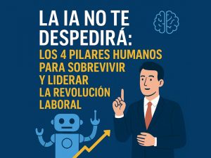 La IA No Te Despedirá: Los 4 Pilares Humanos Para Sobrevivir y Liderar la Revolución Laboral