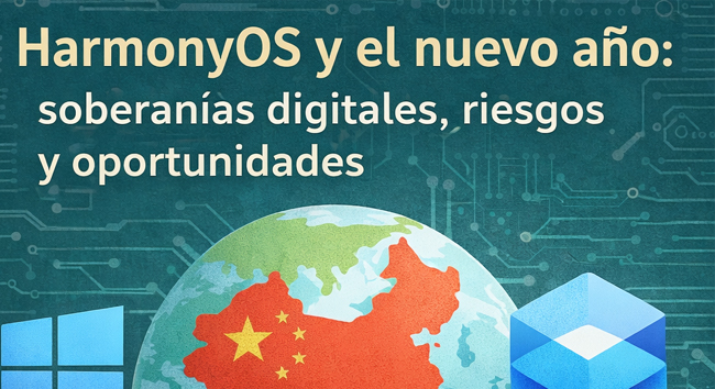 HarmonyOS y el nuevo año: soberanías digitales, riesgos y oportunidades