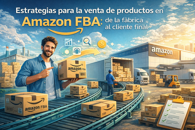 Estrategias para la venta de productos en Amazon FBA: de la fábrica al cliente final