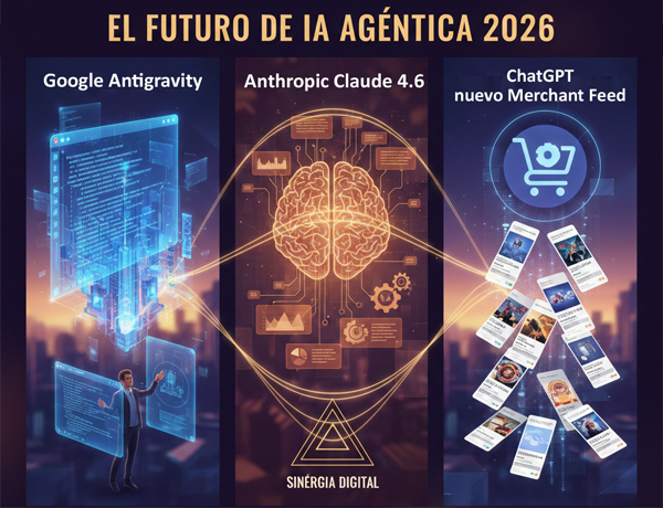 Guía 2026 de Google Antigravity, Anthropic y Merchant Feed de ChatGPT