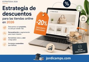 Estrategia de descuentos para las tiendas online en 2026