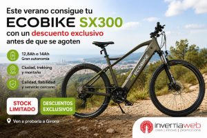 Consigue tu Ecobike SX300 con descuento exclusivo antes que se agoten las últimas unidades
