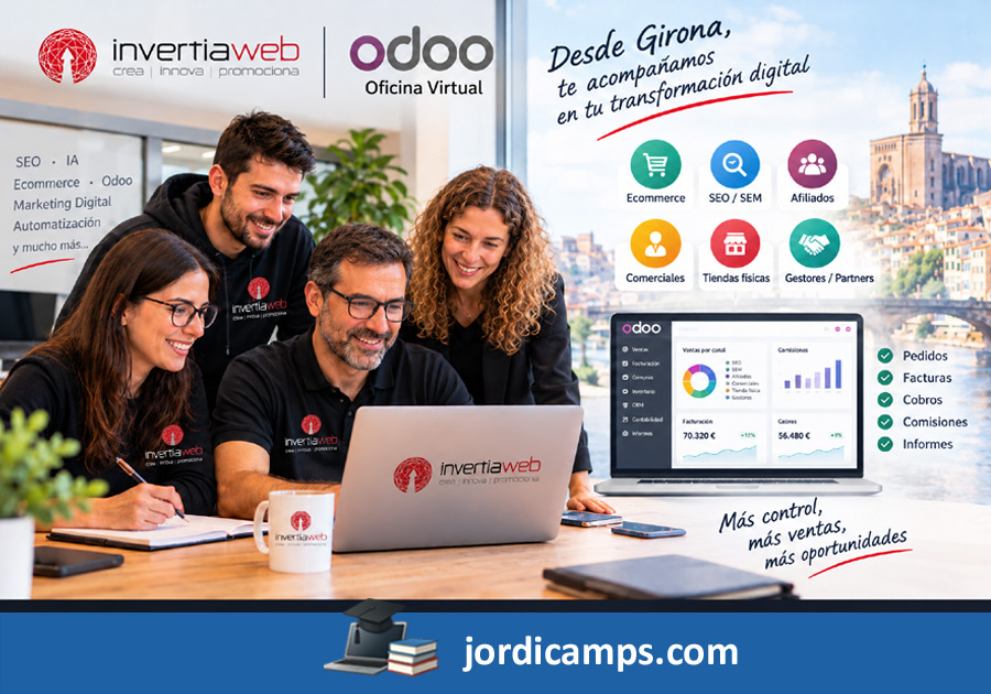 Cómo gestionar comisionistas y canales de venta con Odoo