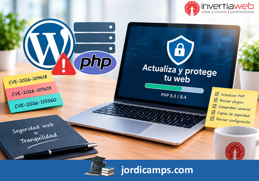 Seguridad WordPress y PHP: dos incidentes críticos que debemos conocer en Octubre de 2026